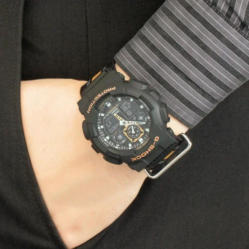 Наручные часы Casio G-SHOCK GA-100MC-1A4