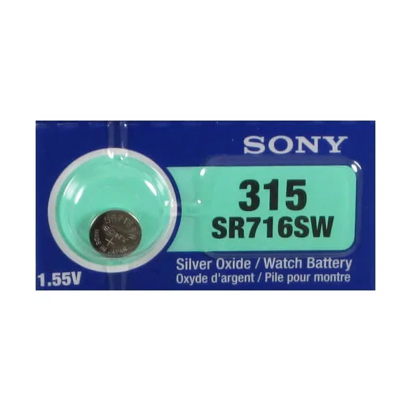 Батарейка Sony SR716SW (315, SR67)