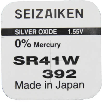 Батарейка SEIZAIKEN SZ392GR (SR41W)