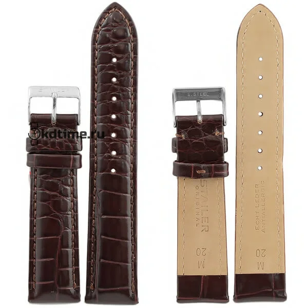 Ремень Stailer 1032-2001 20 мм корич кожа