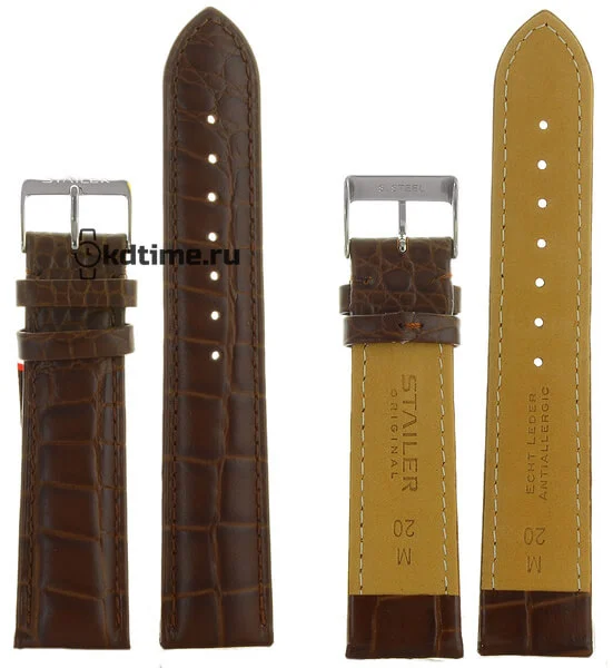 Ремень Stailer 2072-2001 20 мм корич кожа