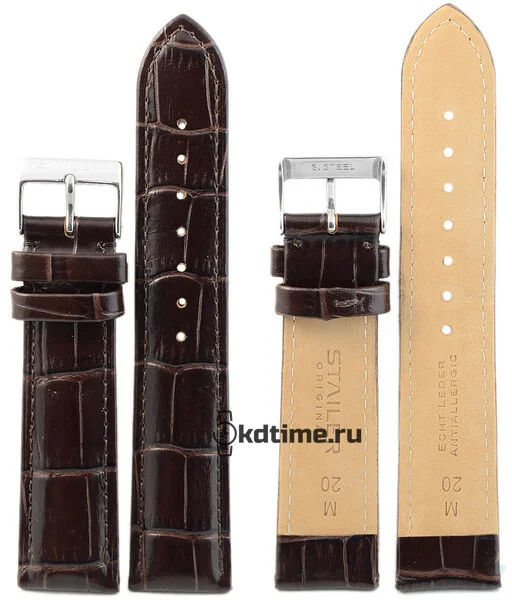 Ремень Stailer 2052-2001 20 мм корич кожа