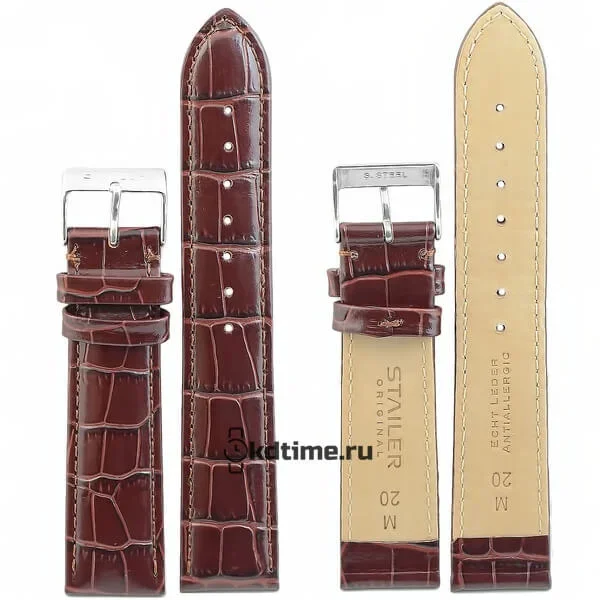 Ремень Stailer 2142-2001 20 мм корич кожа