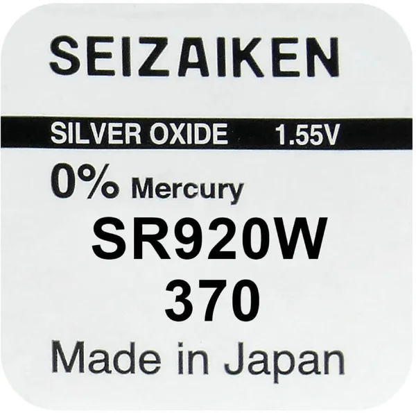 Батарейка SEIZAIKEN SZ370GR (SR920W)
