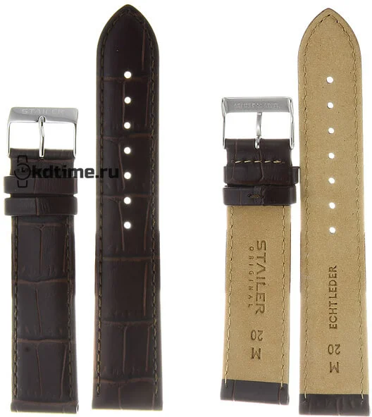 Ремень Stailer 1132-2001 20 мм корич кожа