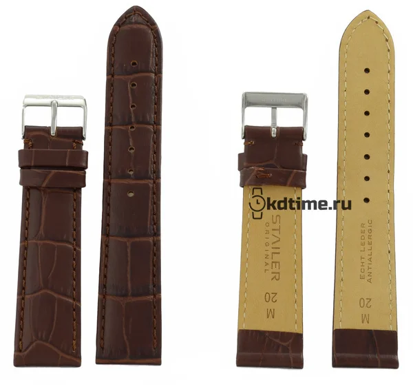 Ремень Stailer 1552-2001 20 мм корич кожа