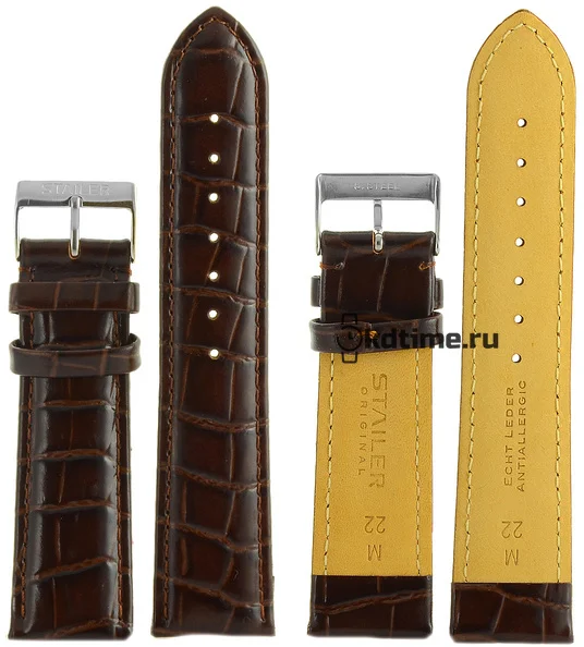 Ремень Stailer 2122-2201 22 мм корич кожа