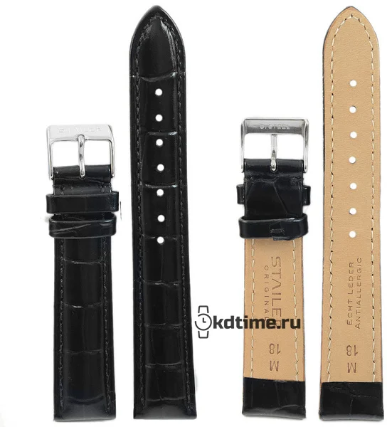 Ремень Stailer 1081-1801 18 мм чер кожа