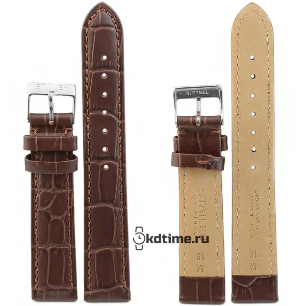 Ремень Stailer 1582-1801 18 мм корич кожа