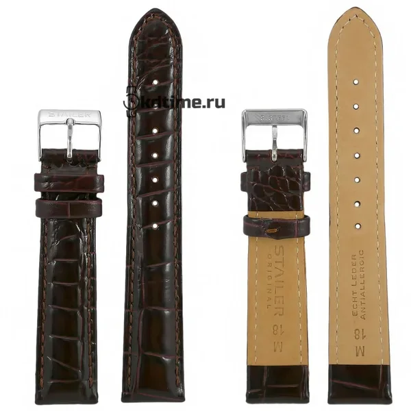 Ремень Stailer 1032-1801 18 мм корич кожа