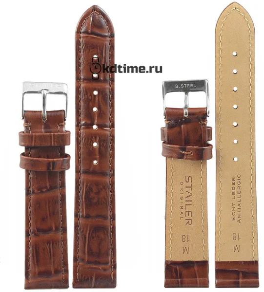 Ремень Stailer 1522-1801 18 мм корич кожа