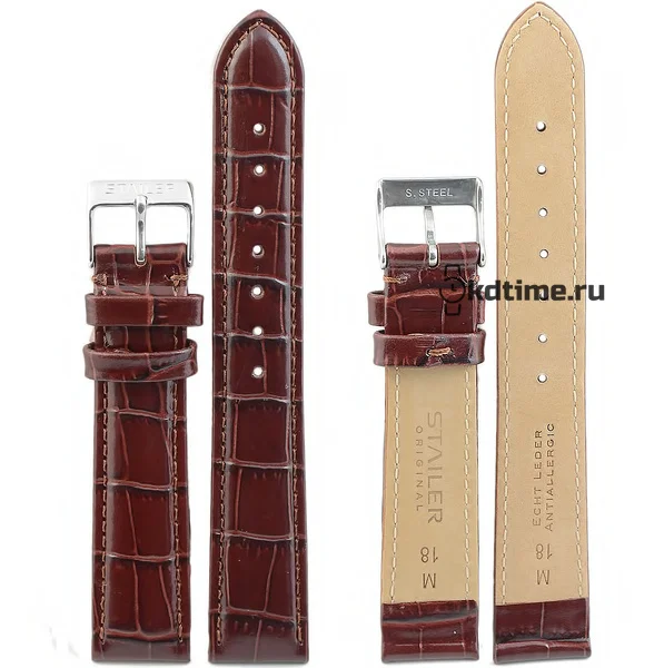 Ремень Stailer 2142-1801 18 мм корич кожа