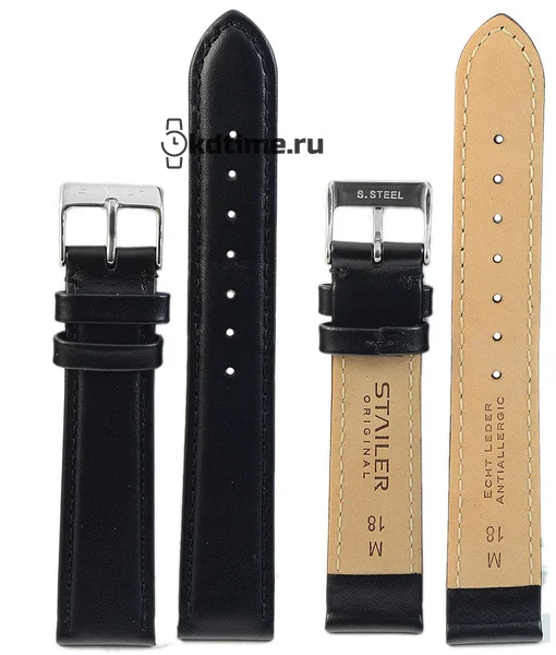 Ремень Stailer 1651-1801 18 мм чер кожа