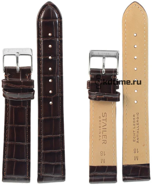 Ремень Stailer 2122-1801 18 мм корич кожа