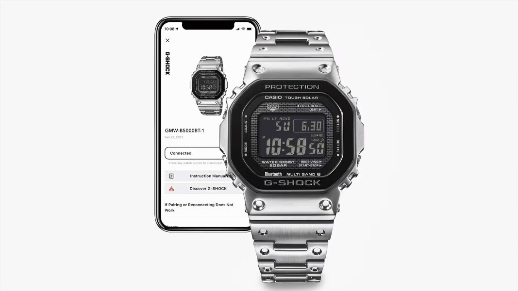Наручные часы Casio  GMW-B5000BT-1