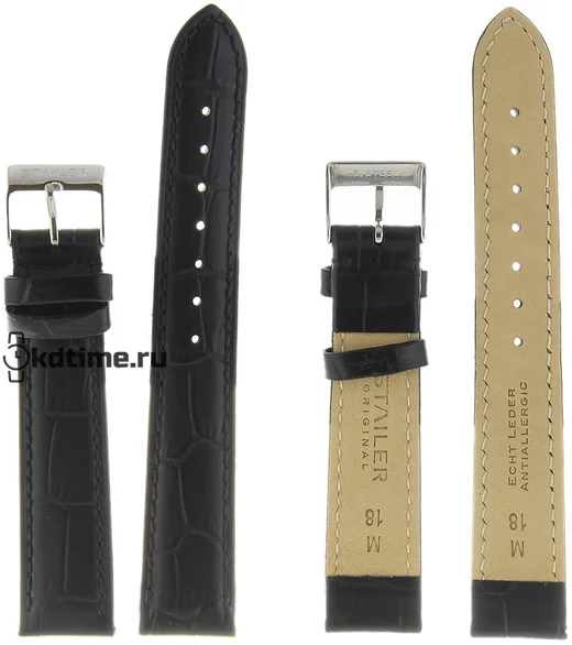 Ремень Stailer 1581-1801 18 мм чер кожа