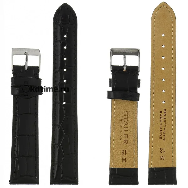 Ремень Stailer 2141-1801 18 мм чер кожа